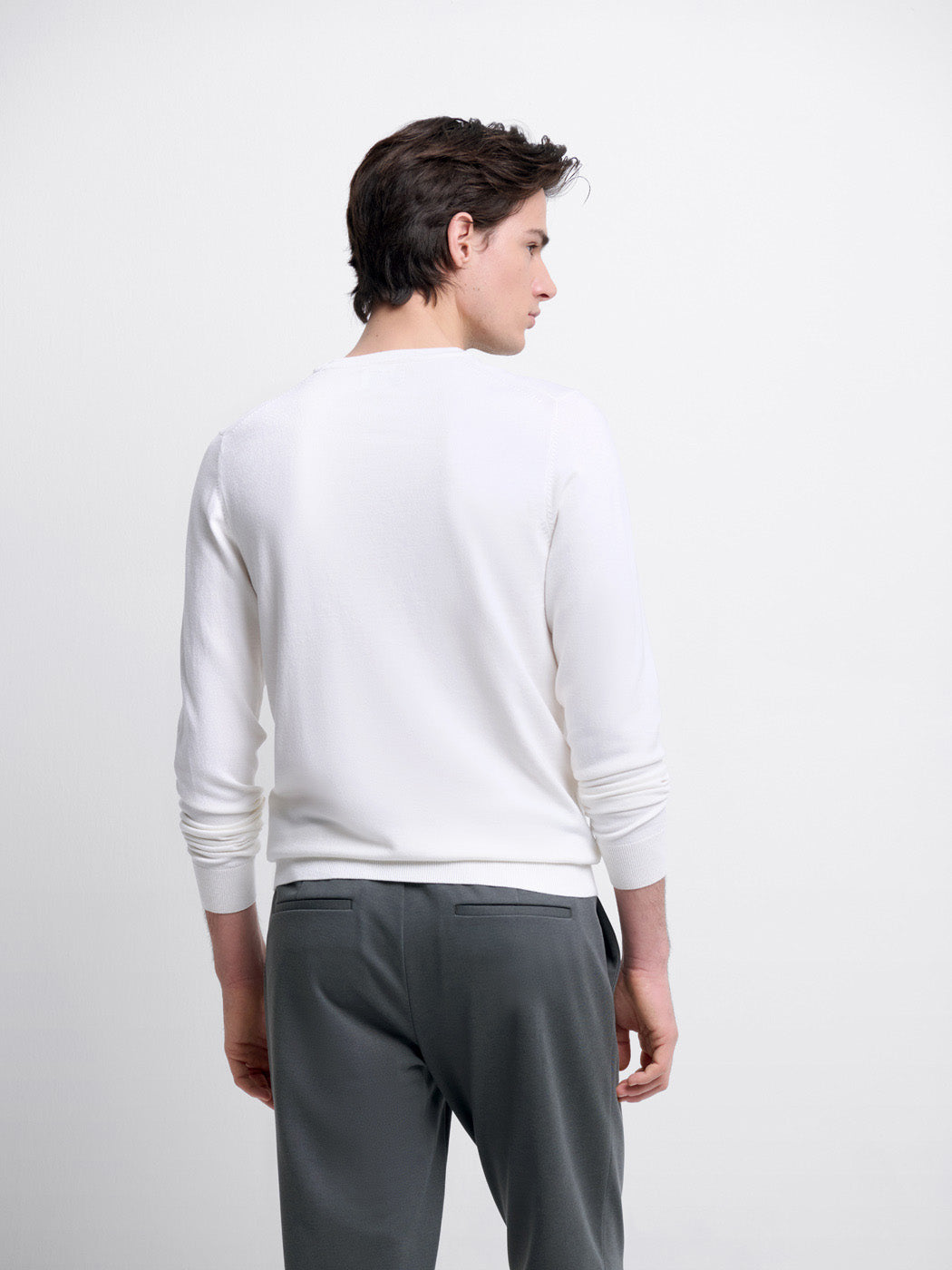 Pull col rond en viscose certifiée - DEVRED 1902