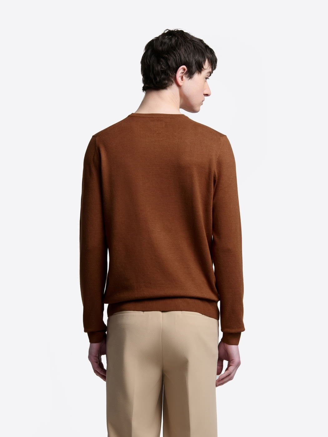 Pull col rond en viscose certifiée - DEVRED 1902