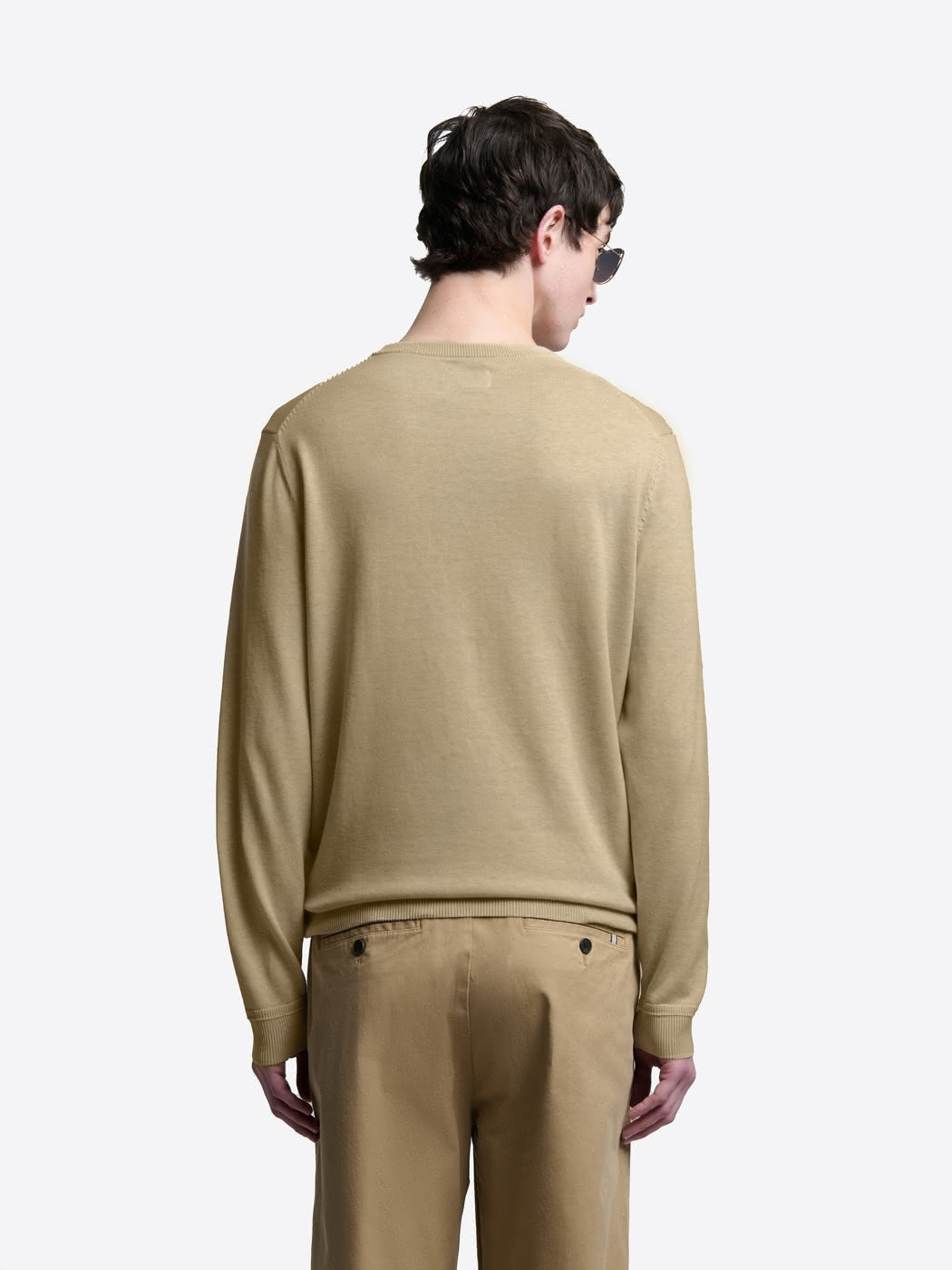 Pull col rond en coton bio - DEVRED 1902