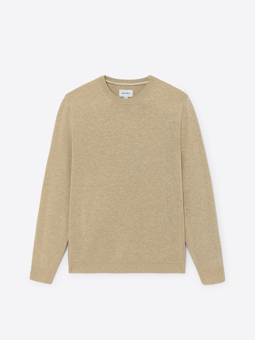 Pull col rond en coton bio - DEVRED 1902