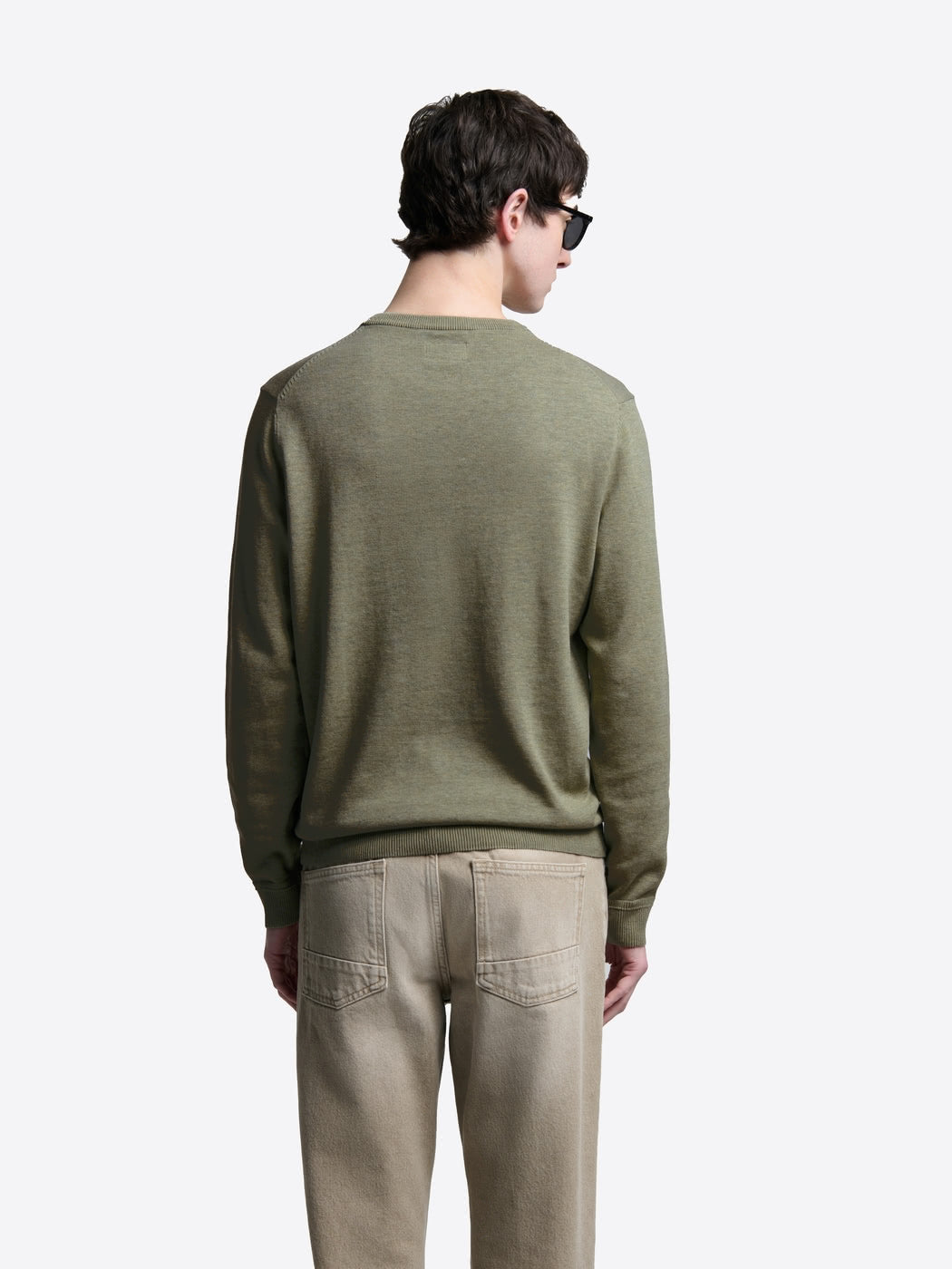 Pull col rond en coton bio - DEVRED 1902