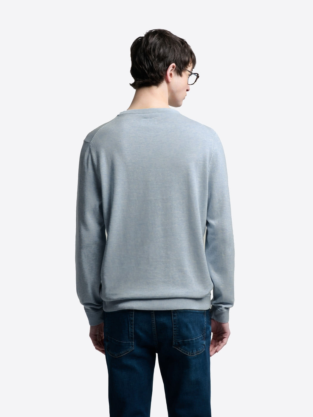 Pull col rond en coton bio - DEVRED 1902