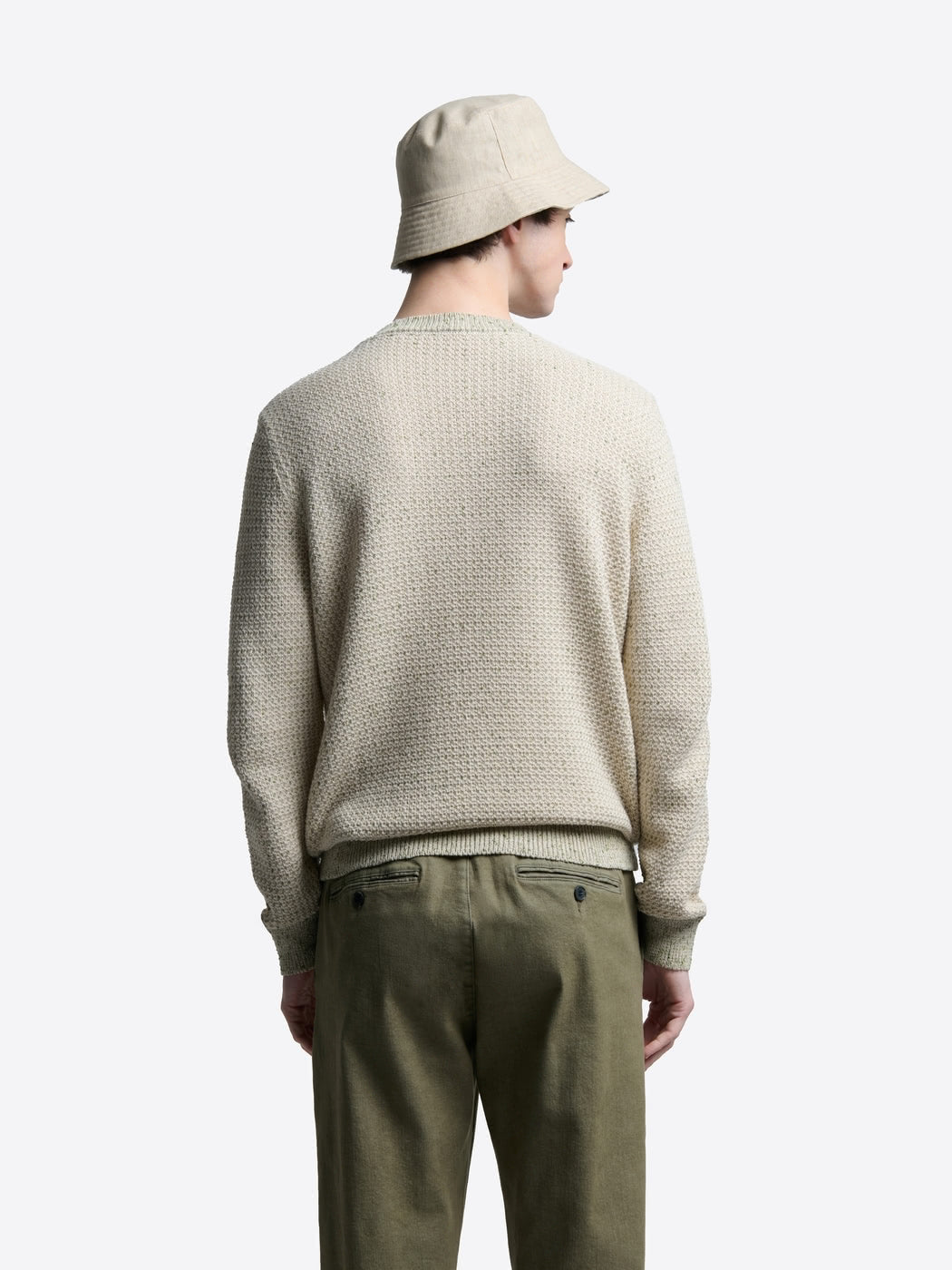 Pull col rond en coton - DEVRED 1902