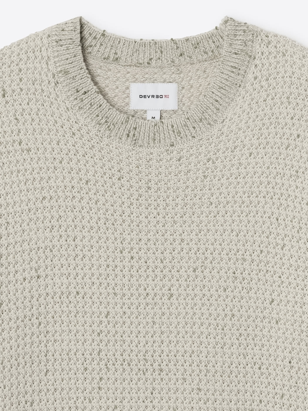Pull col rond en coton - DEVRED 1902
