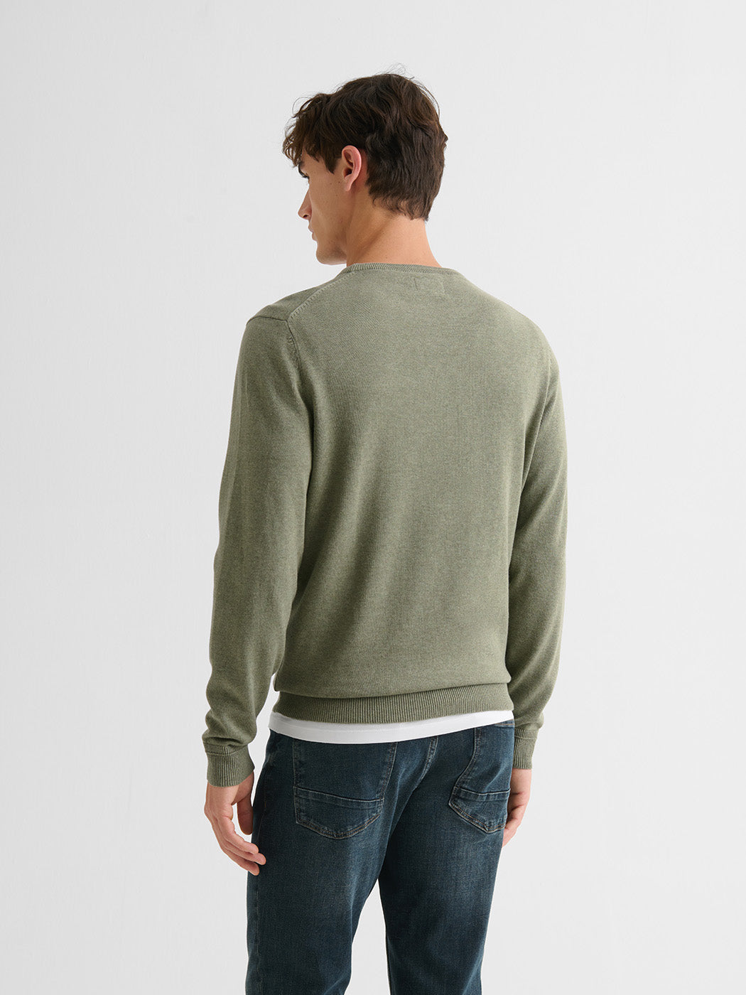 Pull col rond en coton biologique - DEVRED 1902