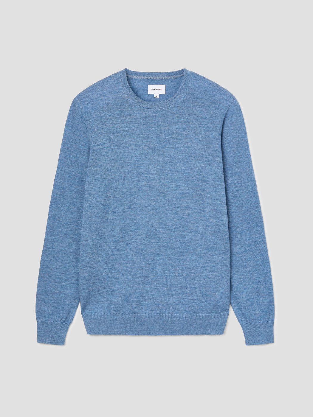 Pull col rond en laine Mérinos - DEVRED 1902