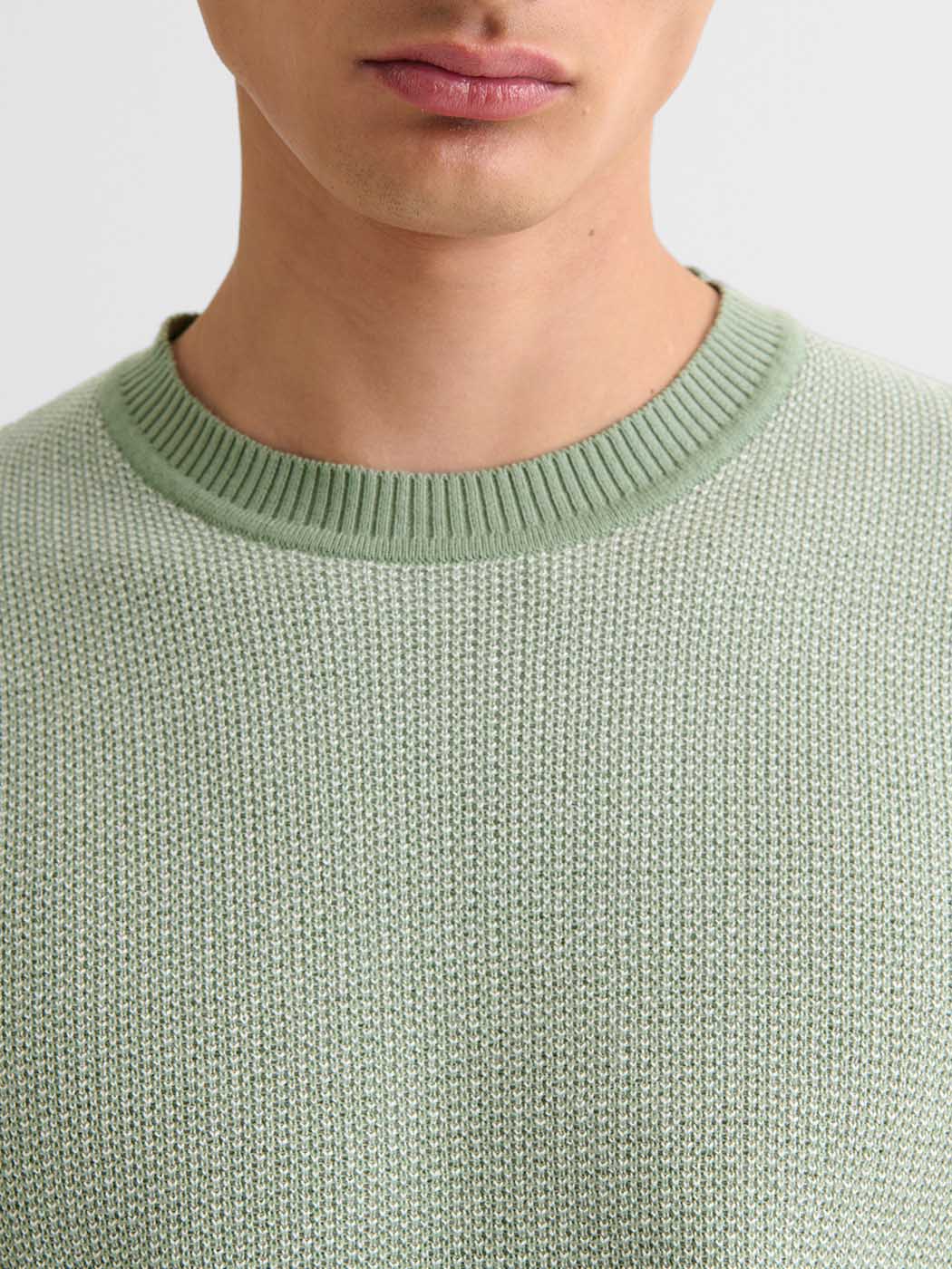 Pull col rond bicolore - DEVRED 1902