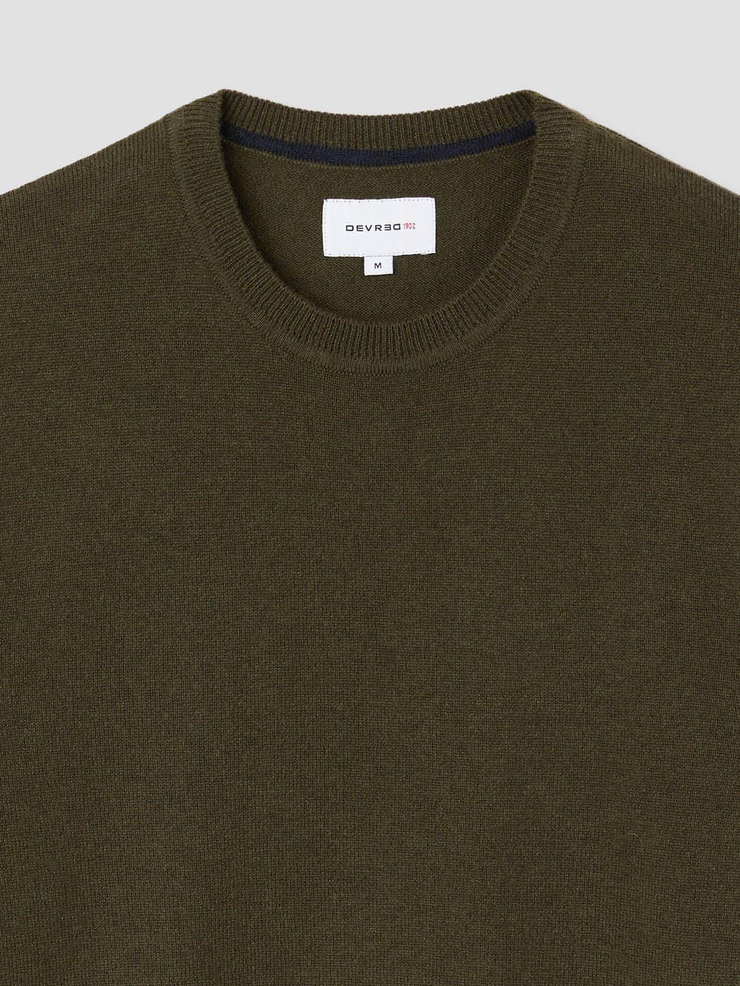 Pull col rond en laine et cachemire - DEVRED 1902