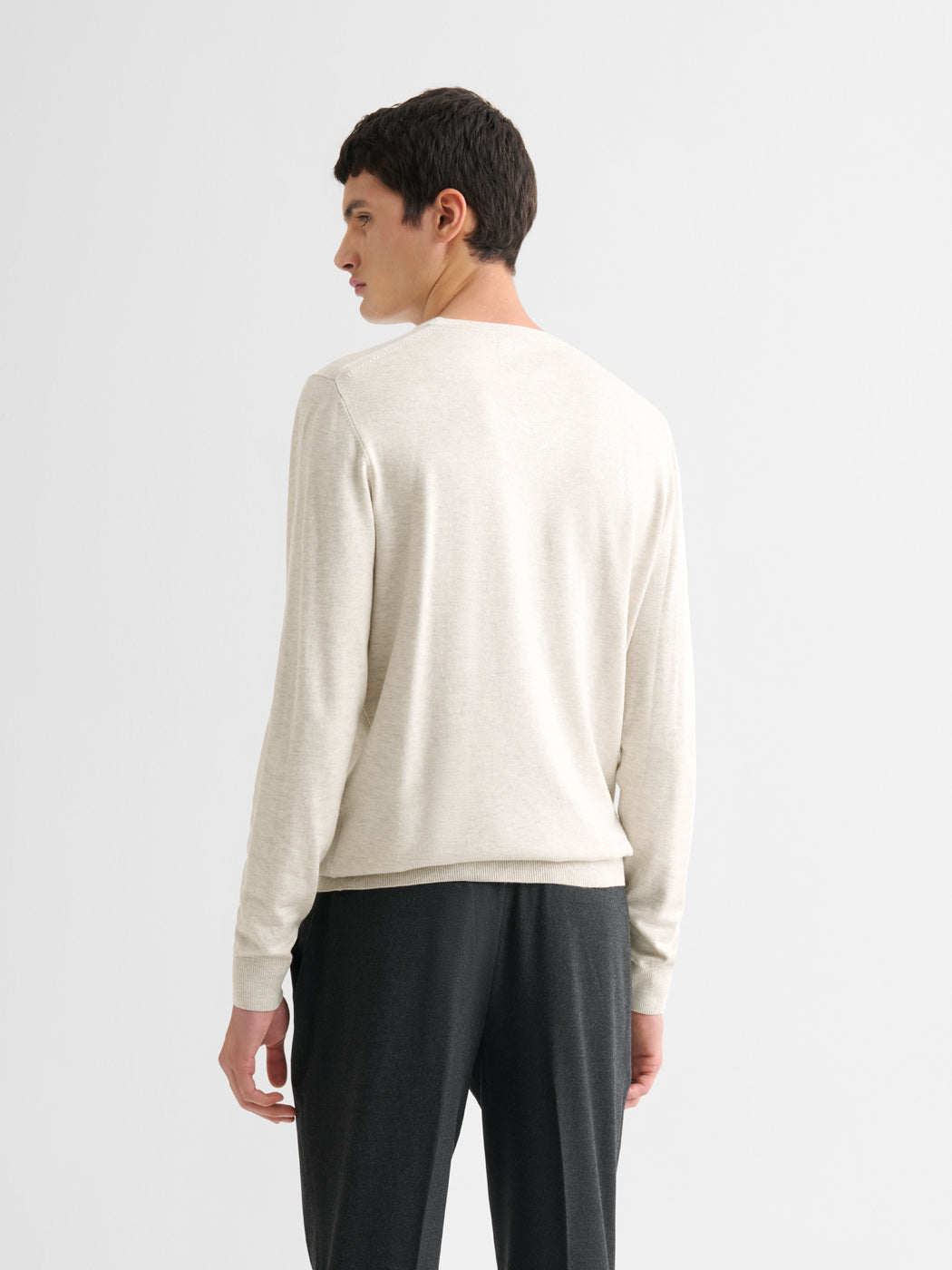 Pull col rond en jersey - DEVRED 1902