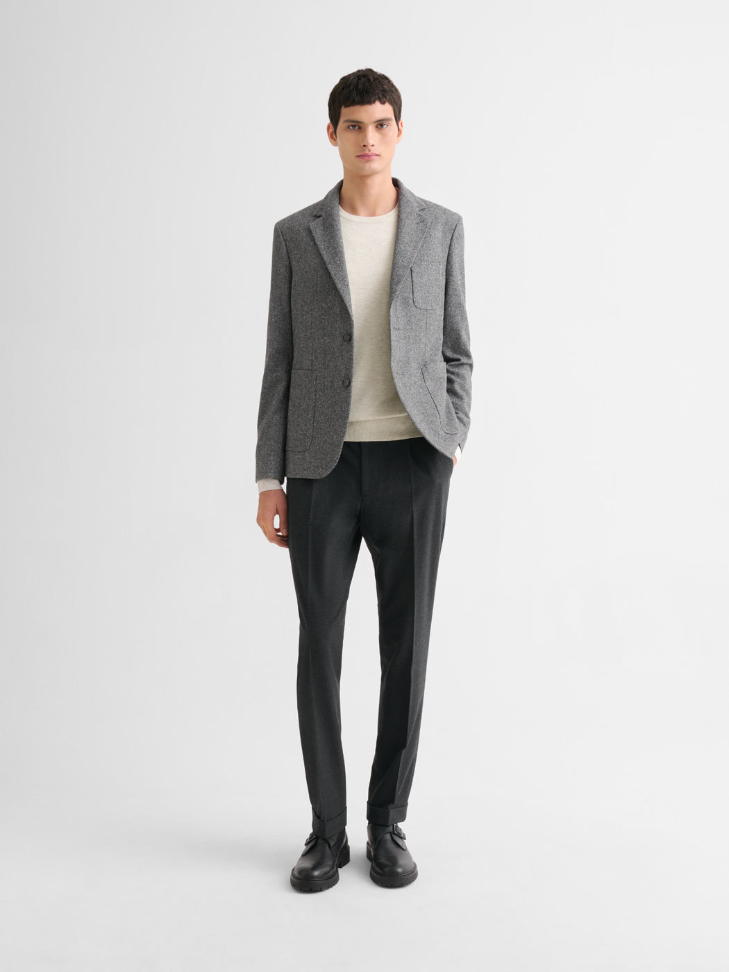 Pull col rond en jersey - DEVRED 1902