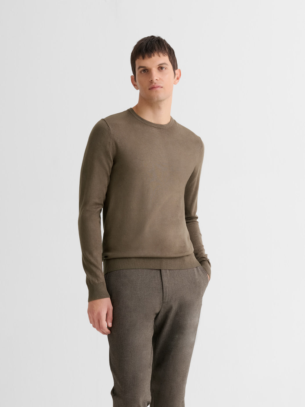Pull col rond en jersey - DEVRED 1902