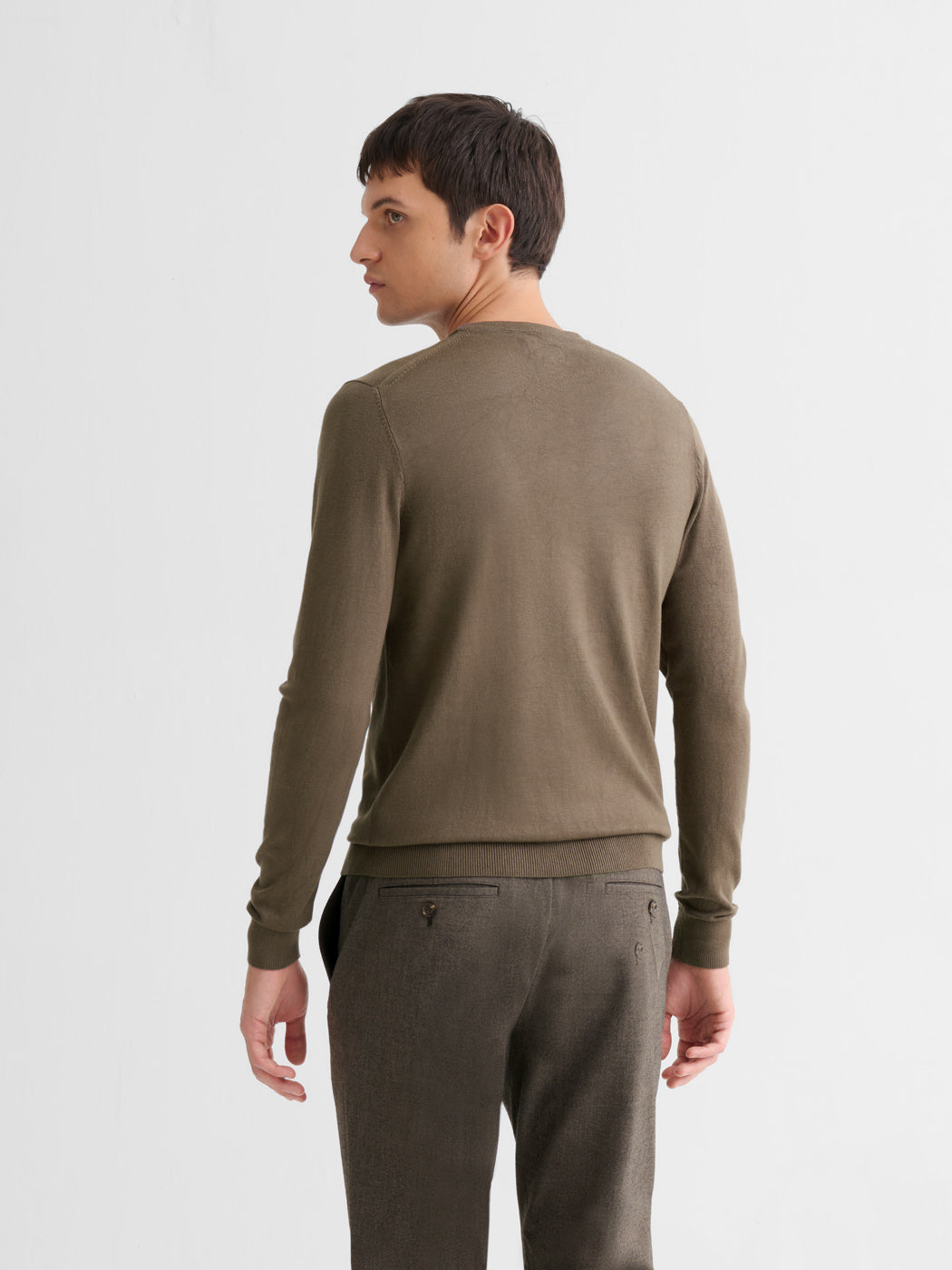 Pull col rond en jersey - DEVRED 1902