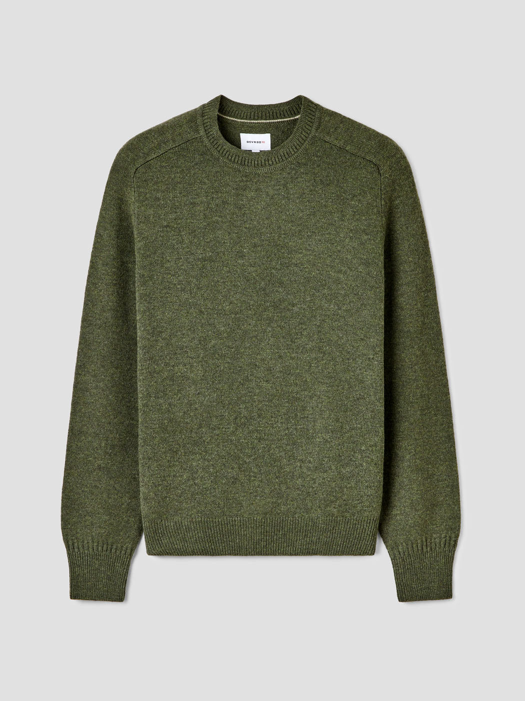 Pull col rond en laine mélangée - DEVRED 1902