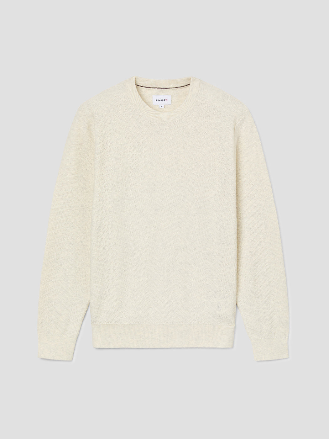 Pull col rond en coton cachemire - DEVRED 1902
