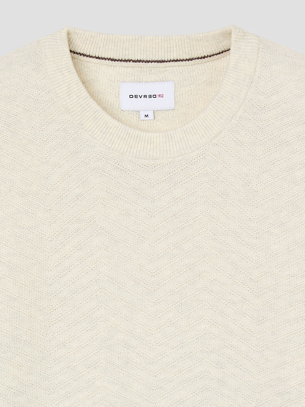 Pull col rond en coton cachemire - DEVRED 1902