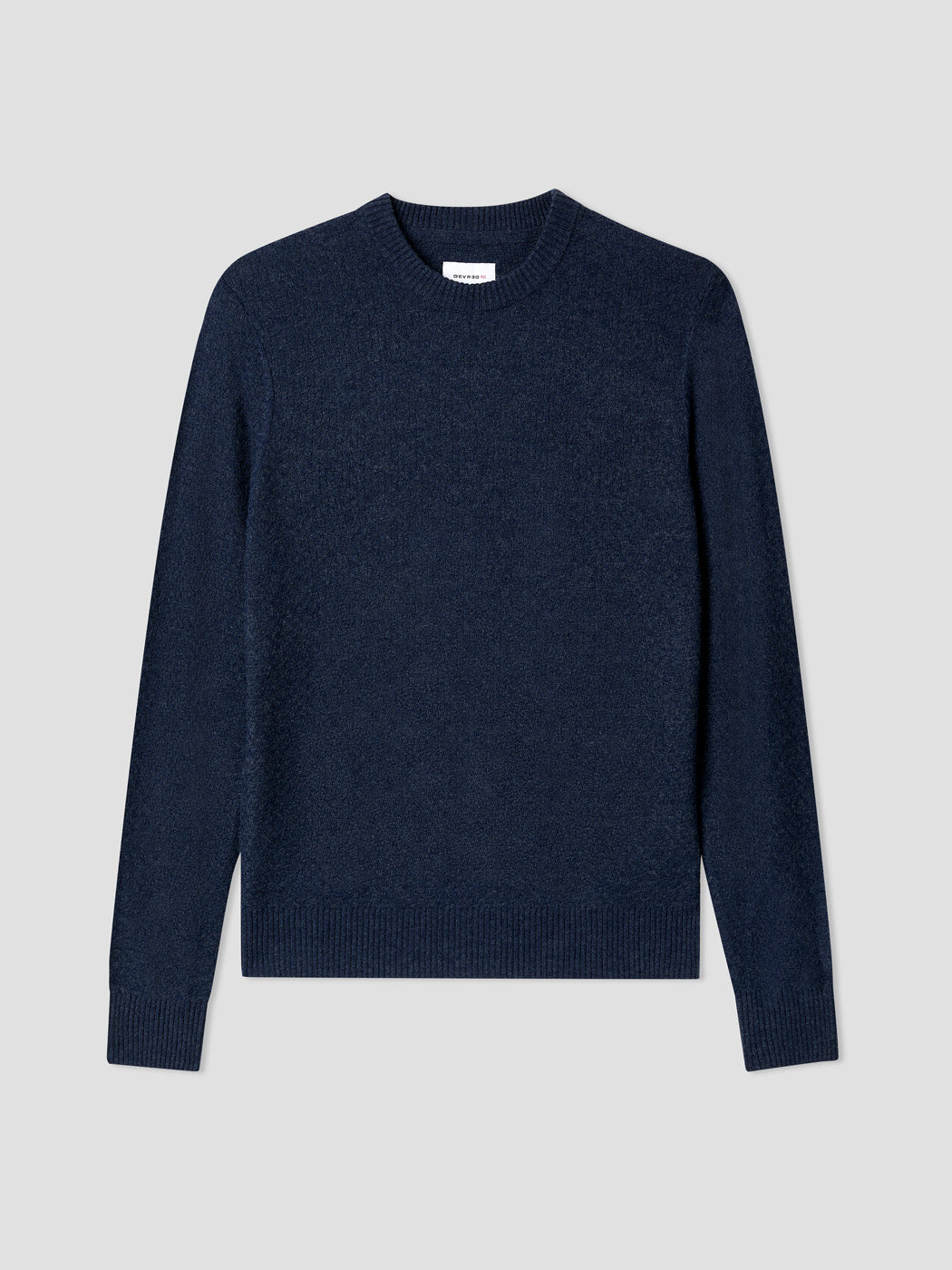 Pull col rond effet damier - DEVRED 1902