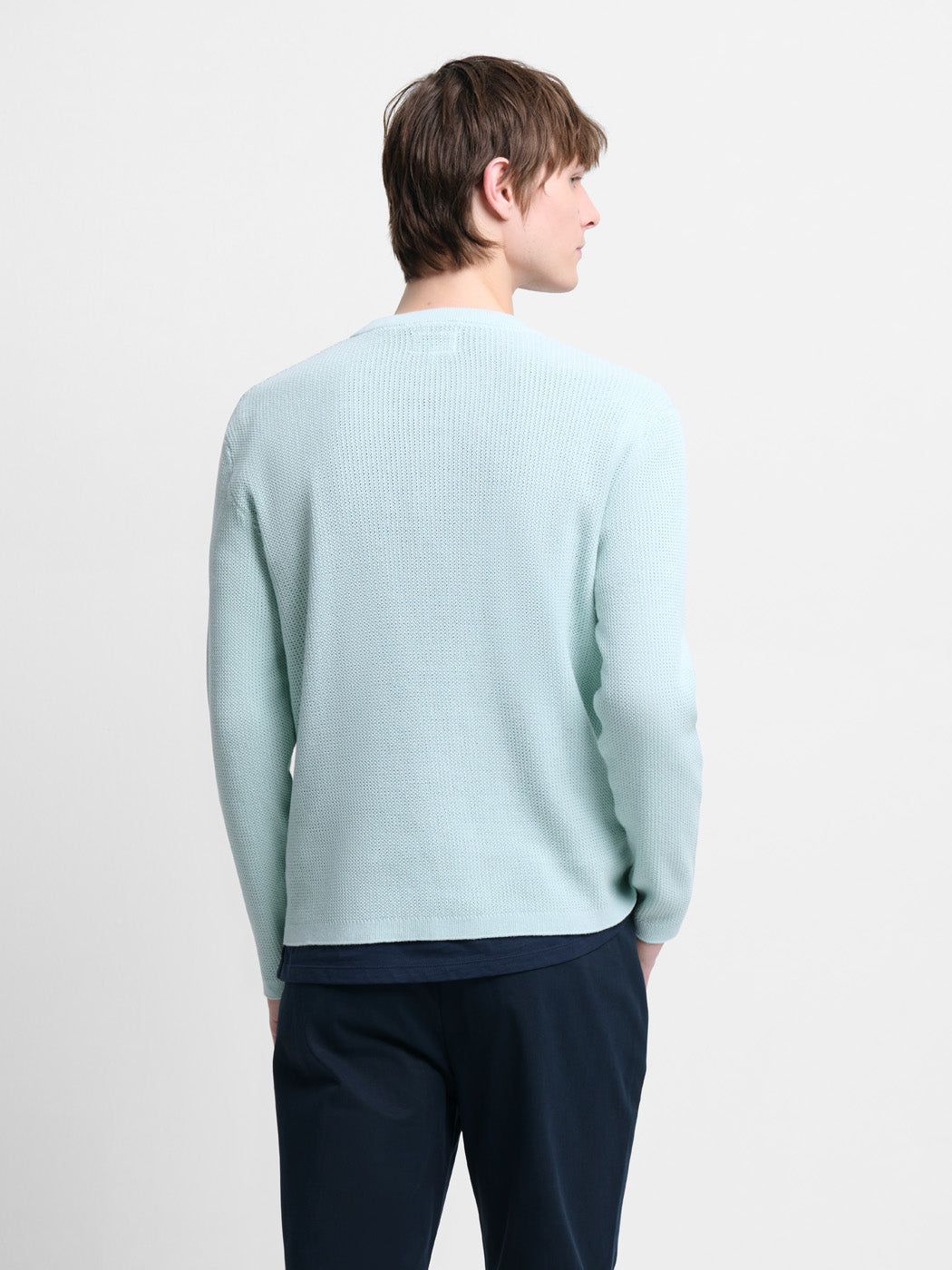 Pull col tunisien en coton bio - DEVRED 1902