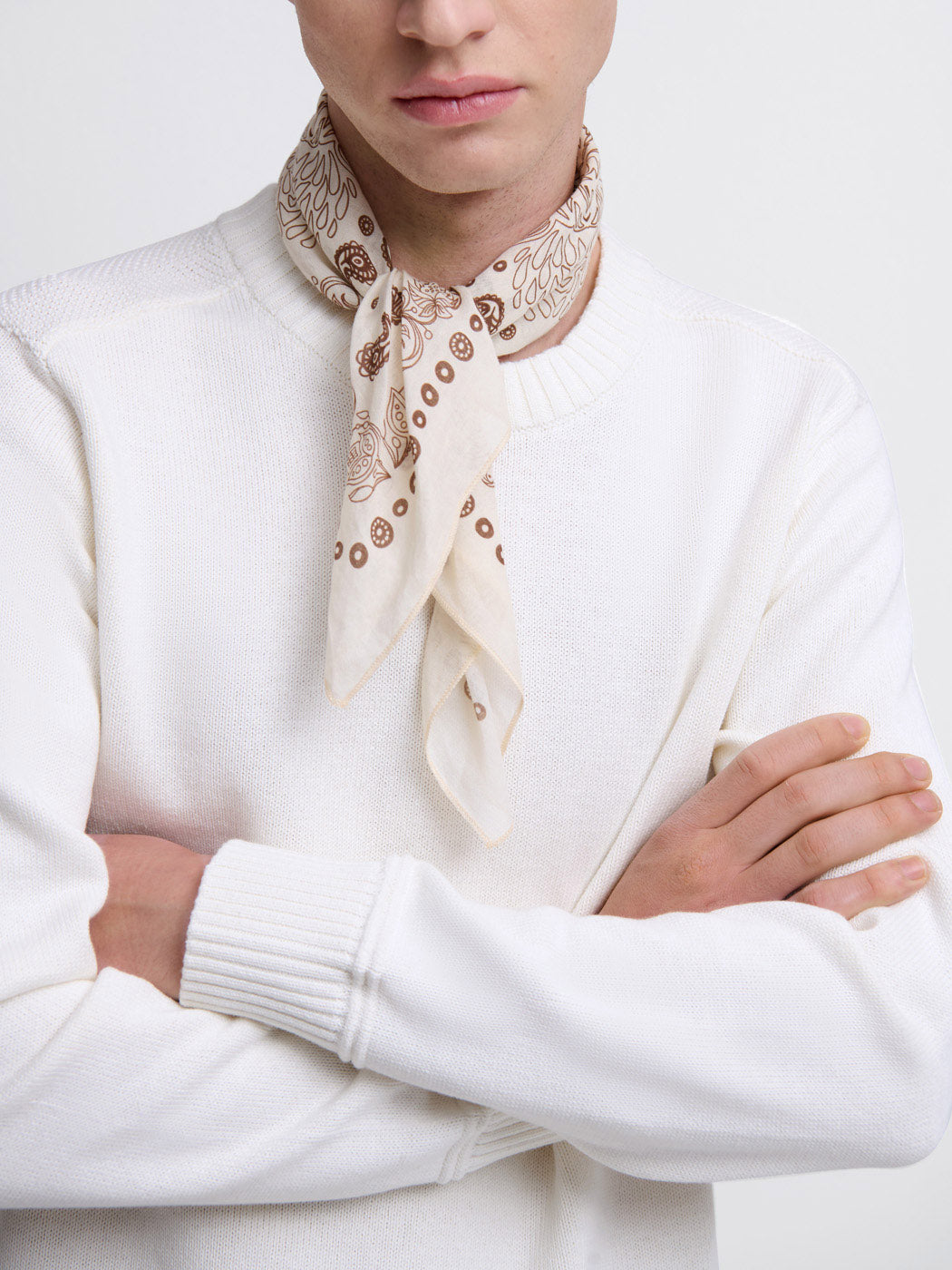 Pull col rond en coton bio - DEVRED 1902