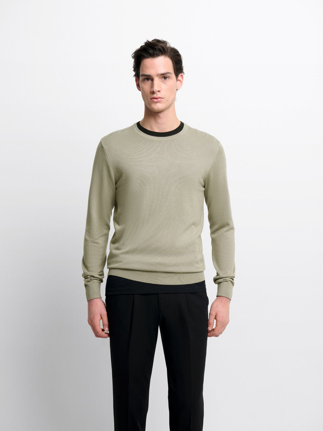 Pull col rond en viscose certifiée - DEVRED 1902