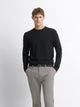 Pull col rond tricotage fantaisie - DEVRED 1902