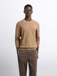 Pull col rond tricotage fantaisie - DEVRED 1902