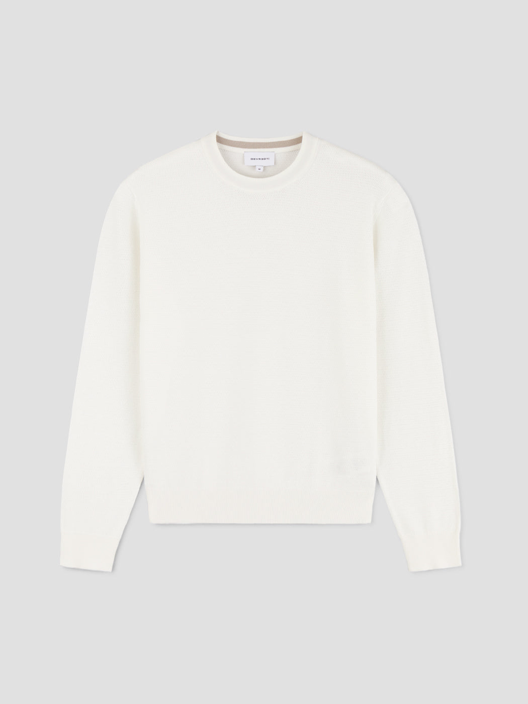 Pull col rond tricotage fantaisie - DEVRED 1902