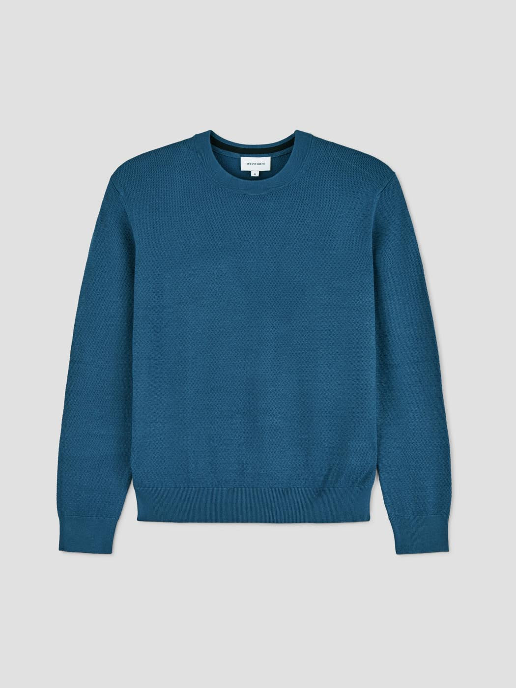 Pull col rond tricotage fantaisie - DEVRED 1902