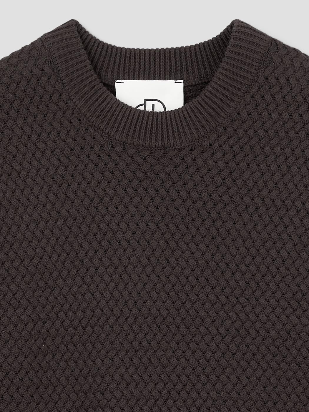 Pull col rond en coton-laine - DEVRED 1902