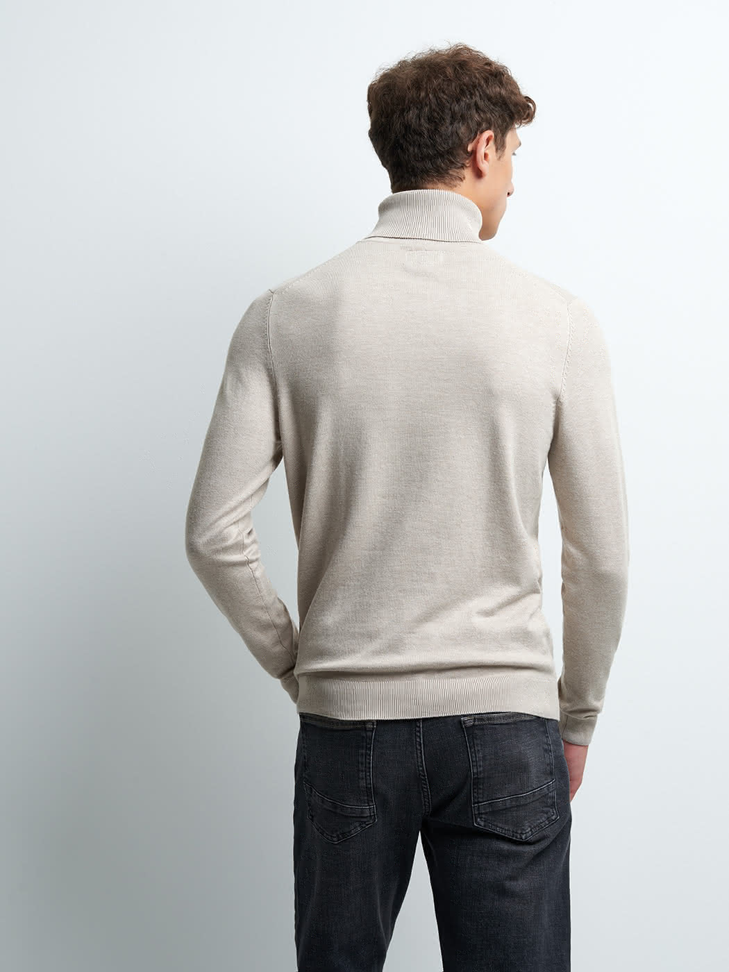 Pull col roulé en viscose certifiée - DEVRED 1902