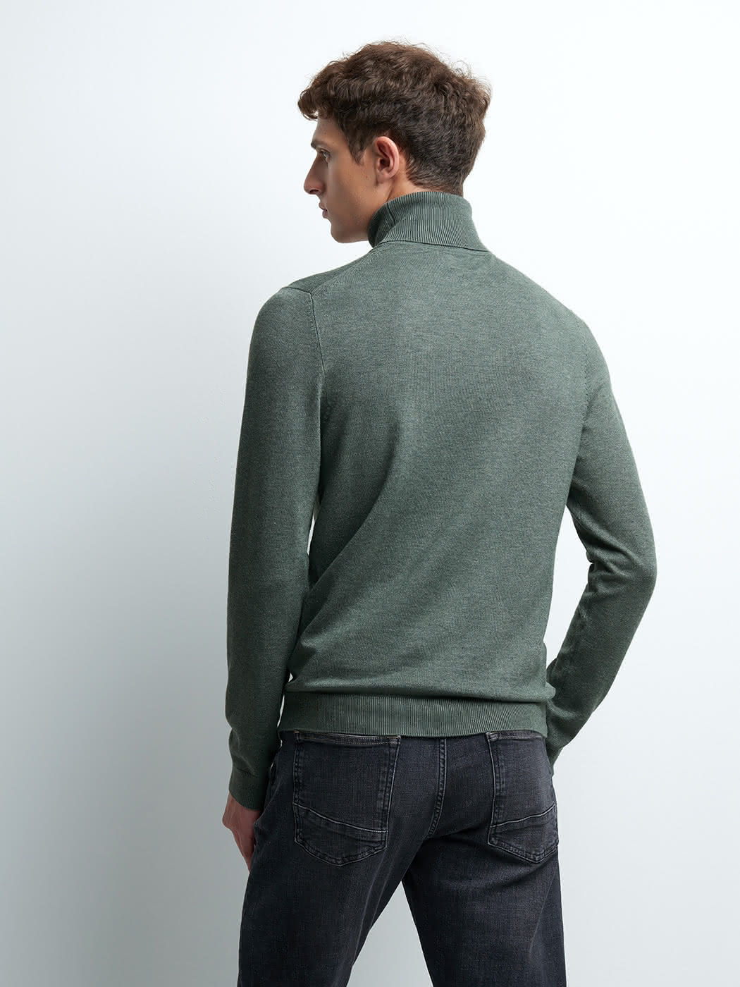 Pull col roulé en viscose certifiée - DEVRED 1902
