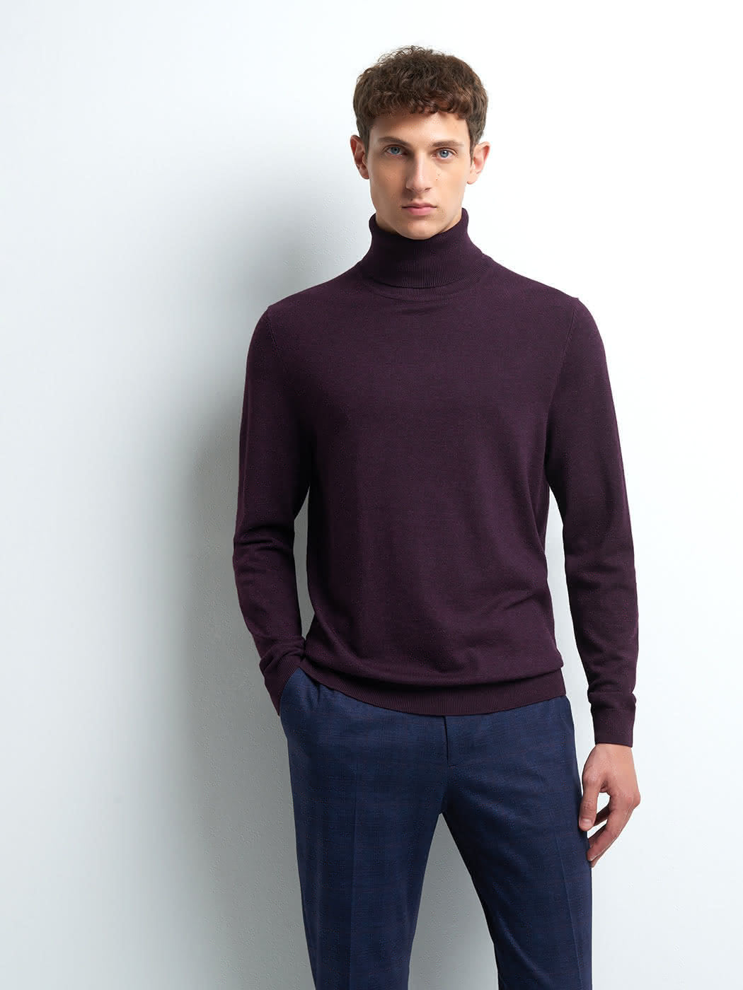 Pull col roulé en viscose certifiée - DEVRED 1902
