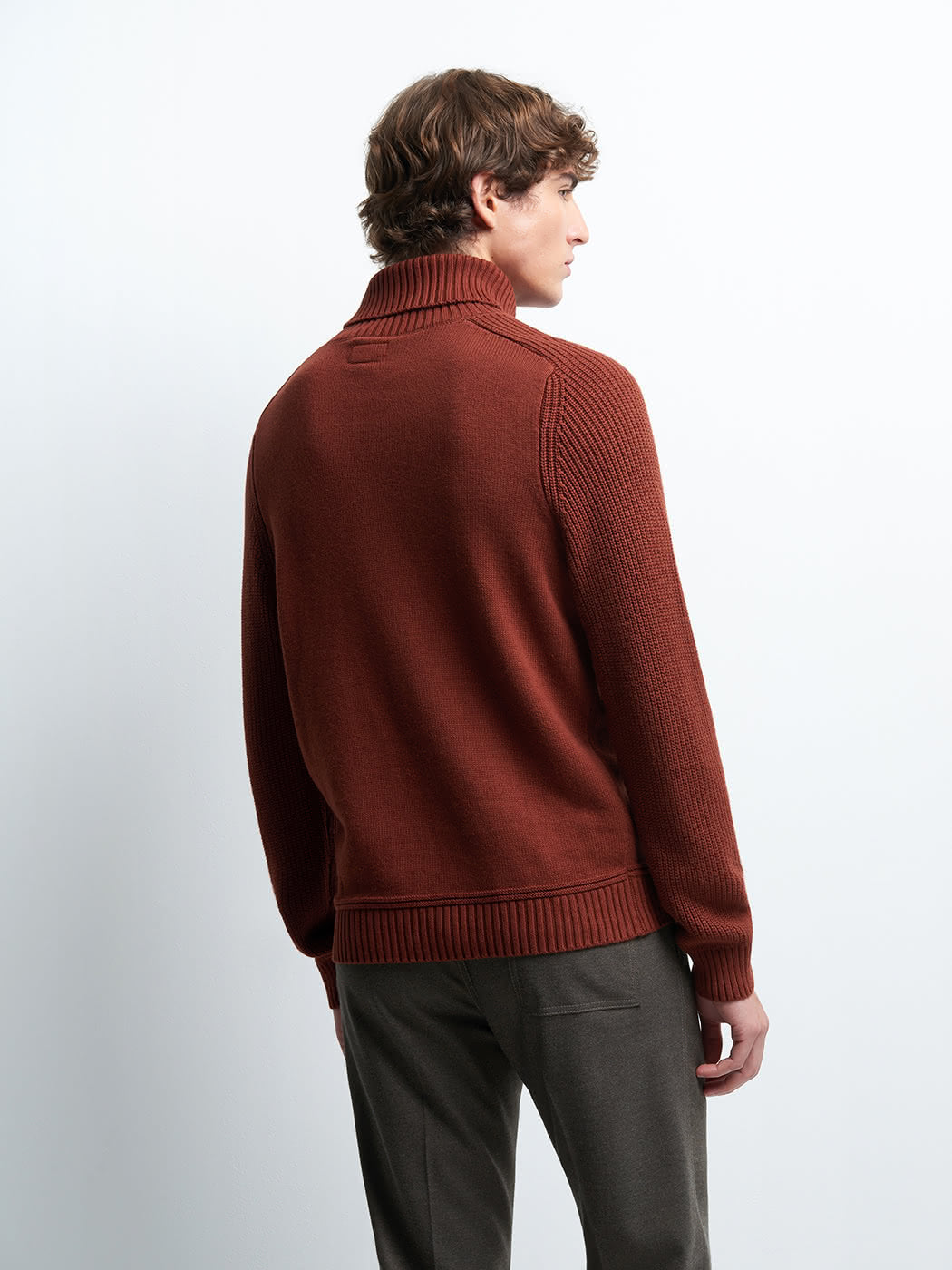 Pull col roulé en coton cachemire - DEVRED 1902