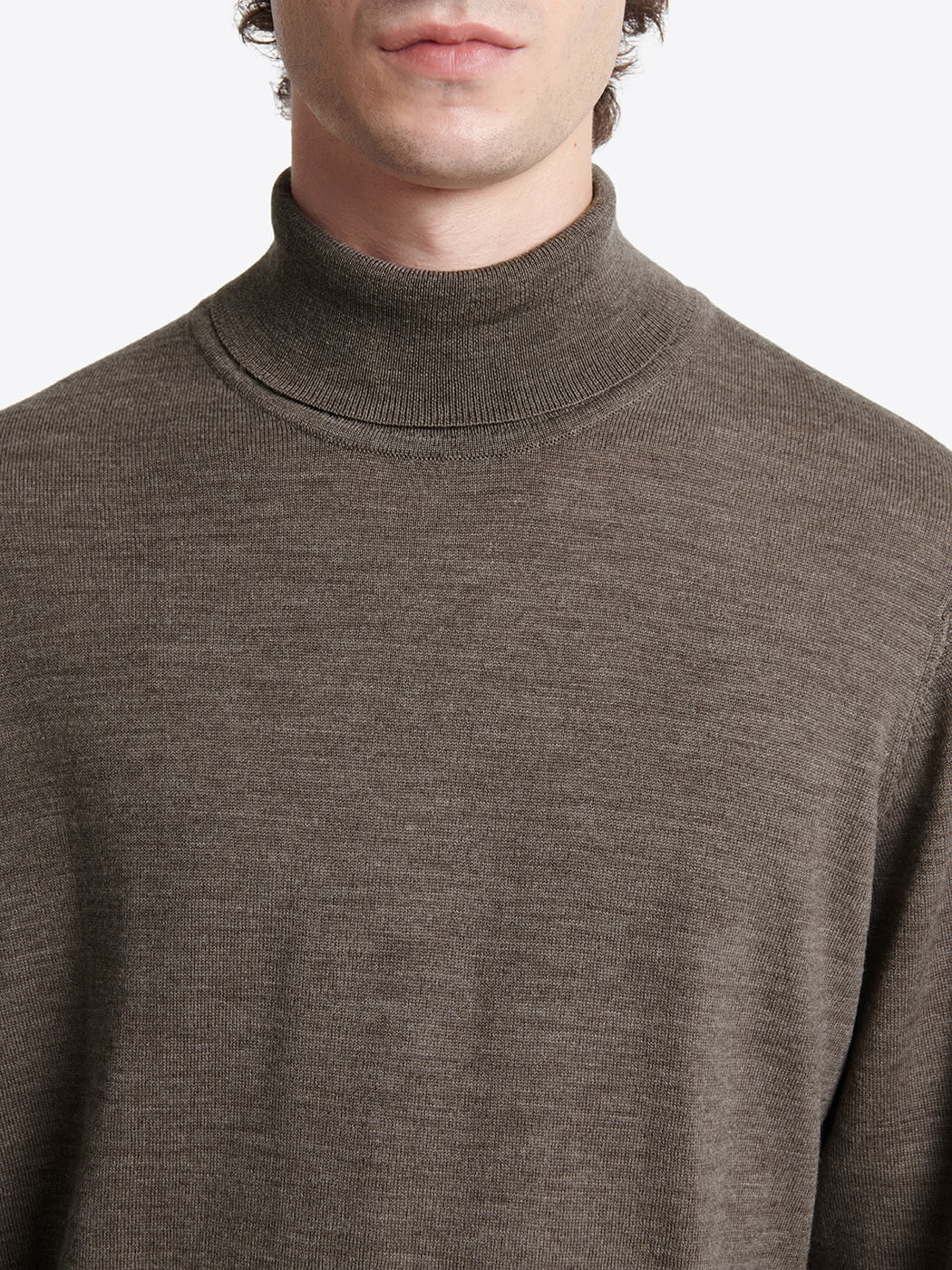 Pull à col roulé 100% laine mérinos - DEVRED 1902