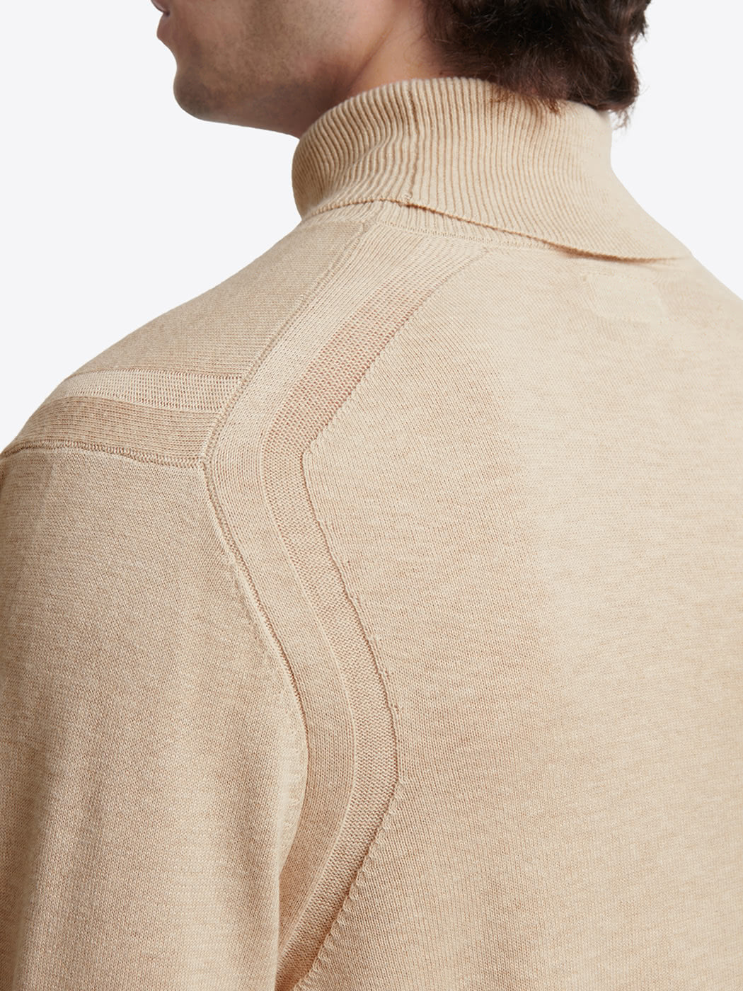 Pull à col roulé en coton mélangé - DEVRED 1902