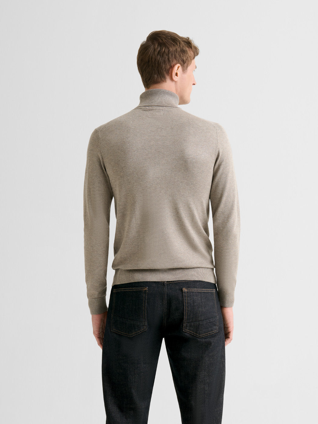 Pull col roulé en jersey - DEVRED 1902