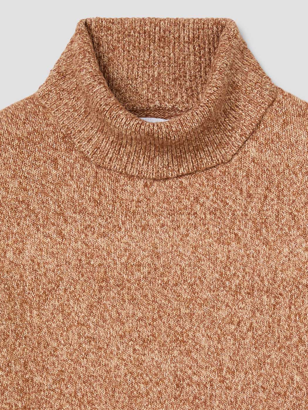 Pull col roulé jersey chiné - DEVRED 1902