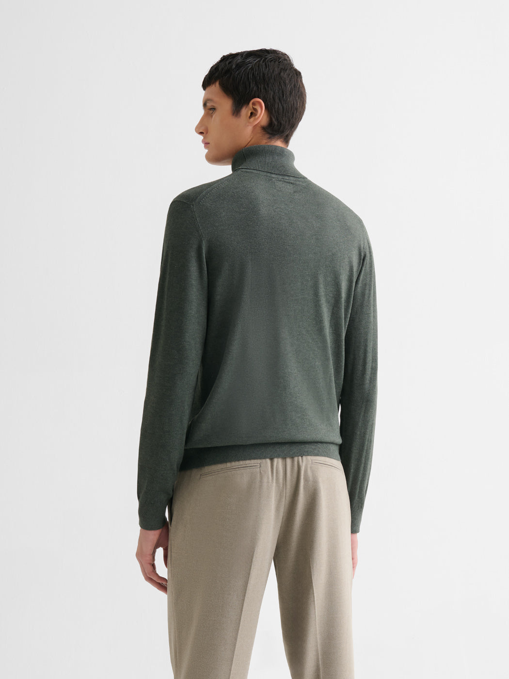 Pull col roulé en jersey - DEVRED 1902