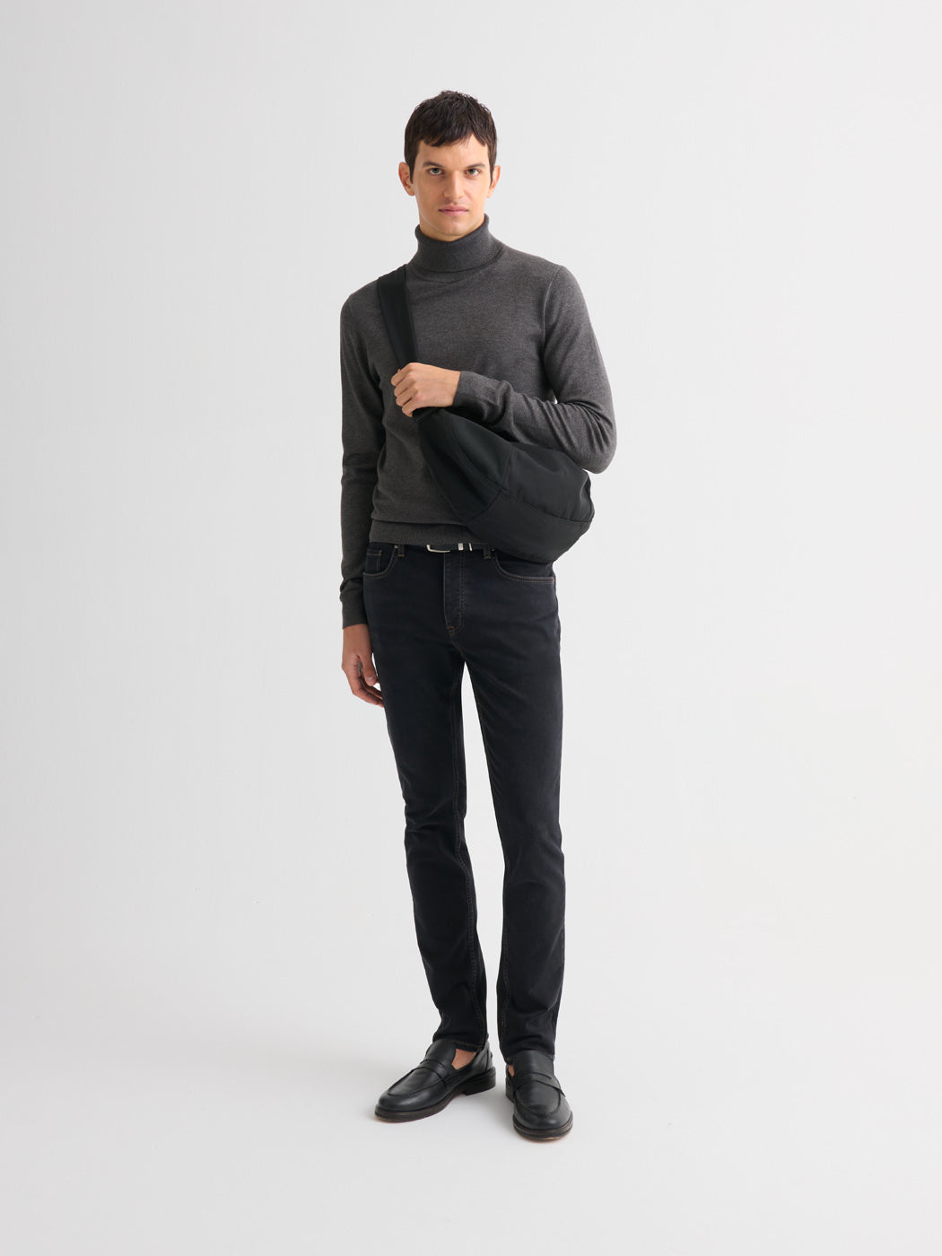 Pull col roulé en jersey - DEVRED 1902