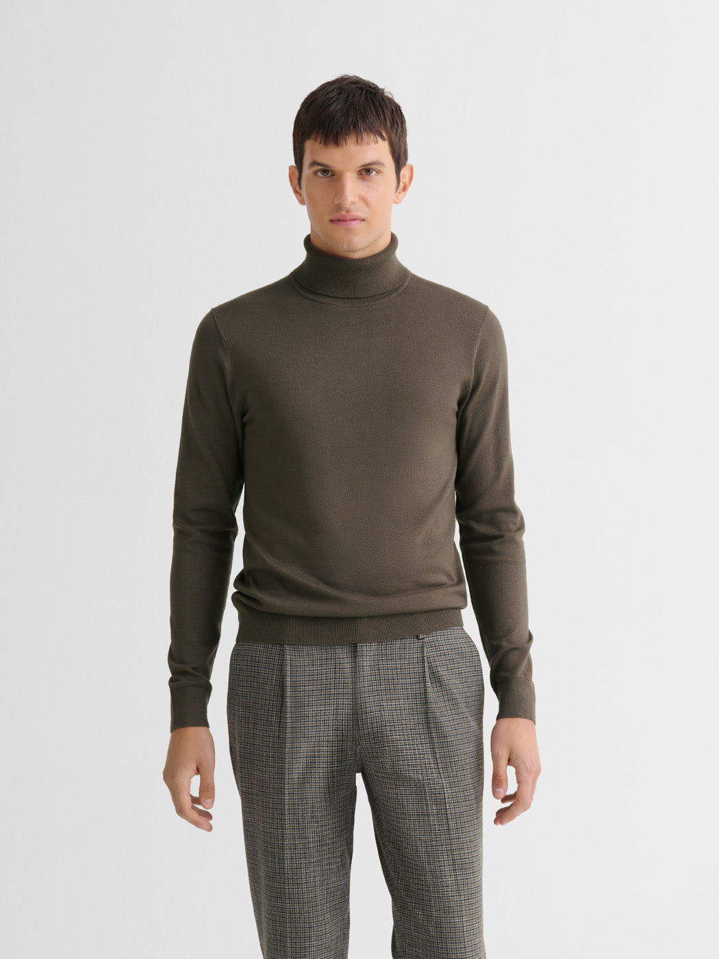 Pull col roulé en jersey - DEVRED 1902