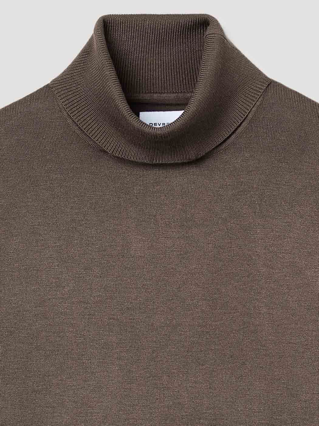 Pull col roulé en jersey - DEVRED 1902