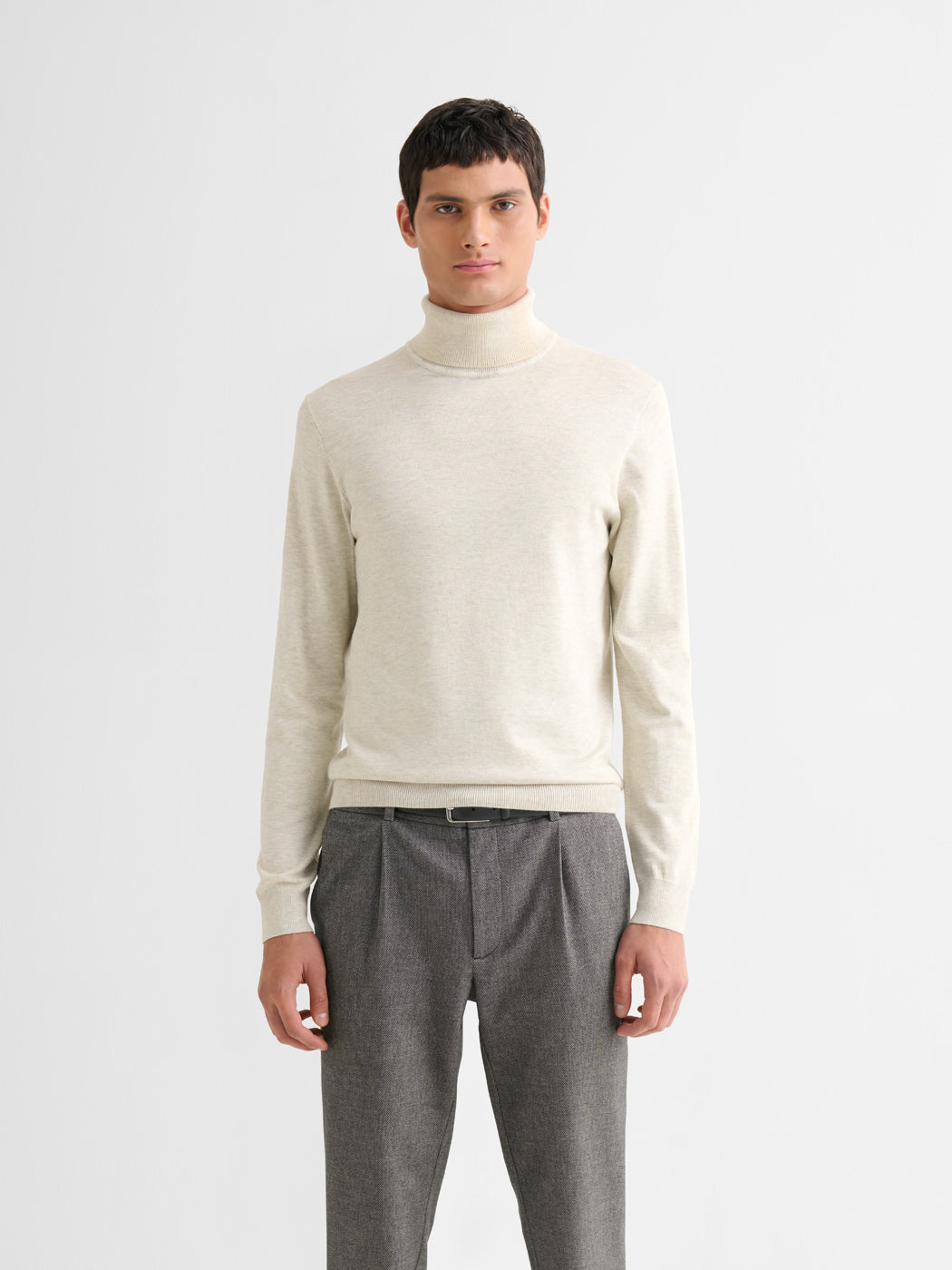 Pull col roulé en jersey - DEVRED 1902
