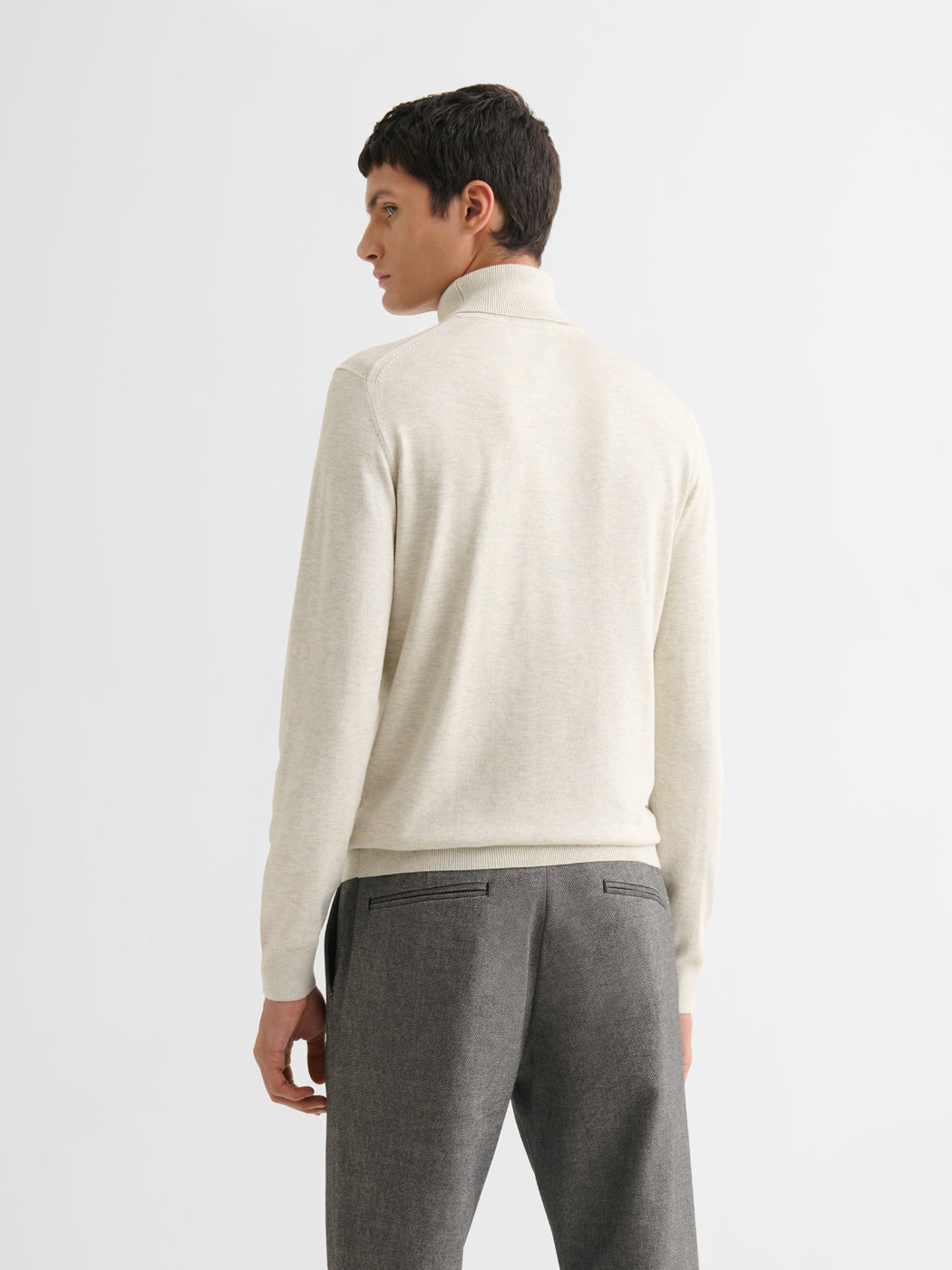 Pull col roulé en jersey - DEVRED 1902