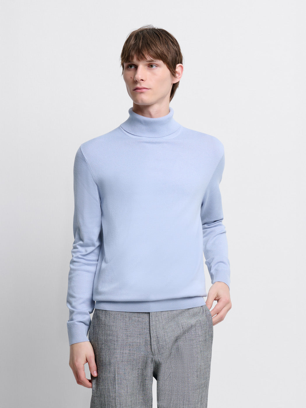 Pull col roulé en jersey - DEVRED 1902