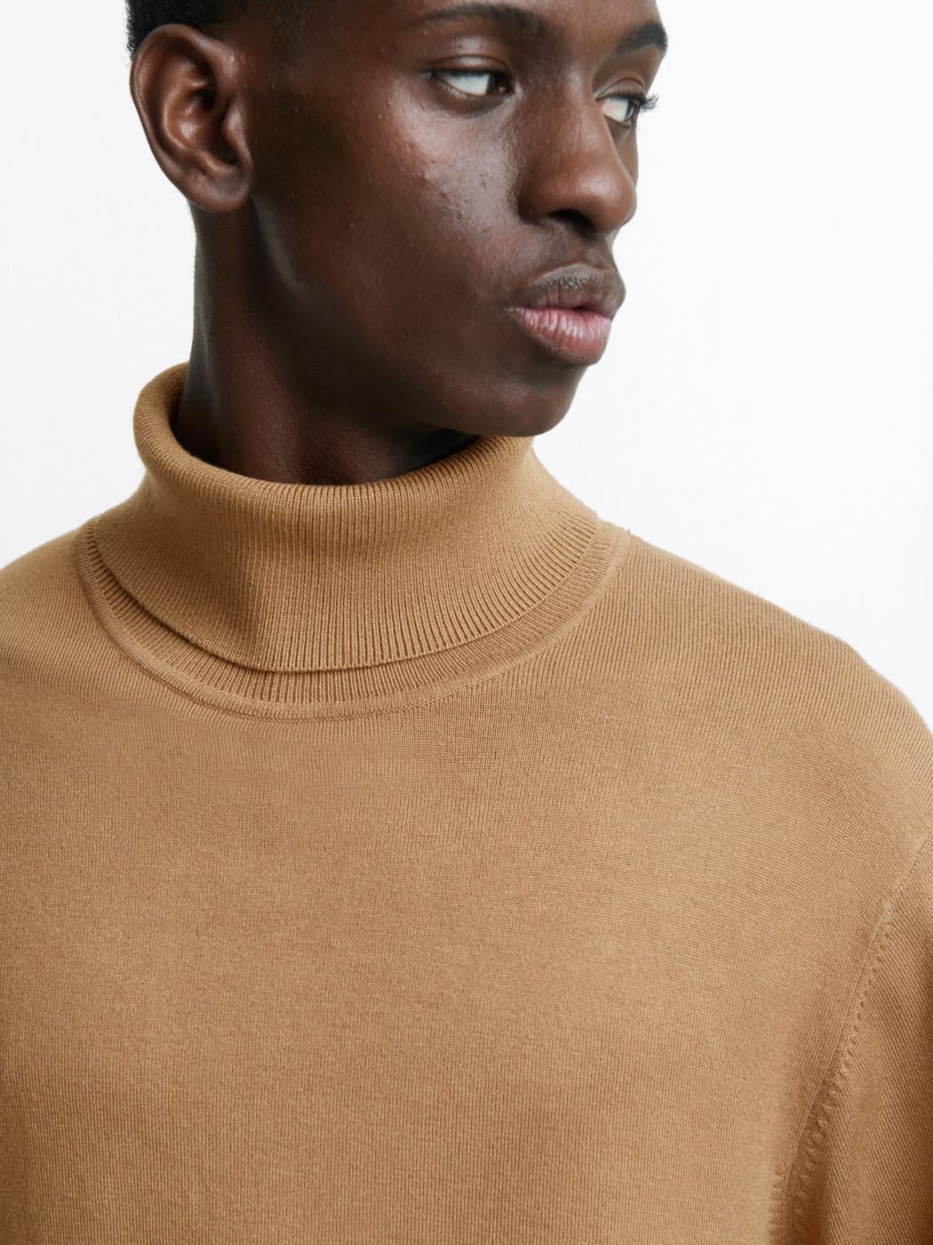 Pull col roulé en jersey - DEVRED 1902