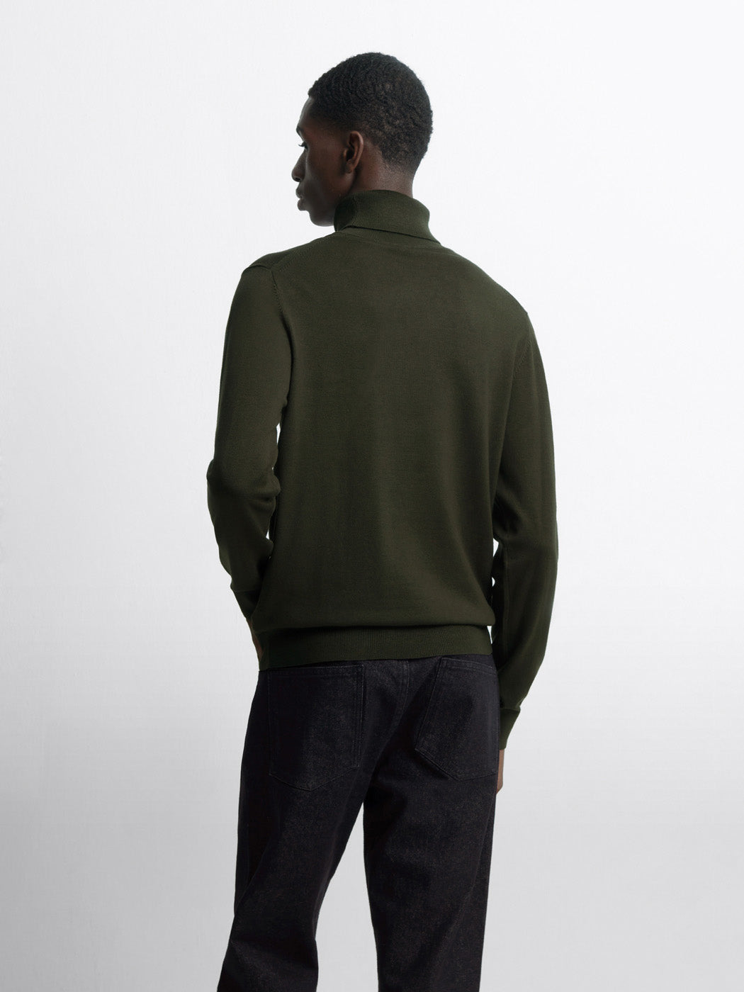 Pull col roulé en jersey - DEVRED 1902