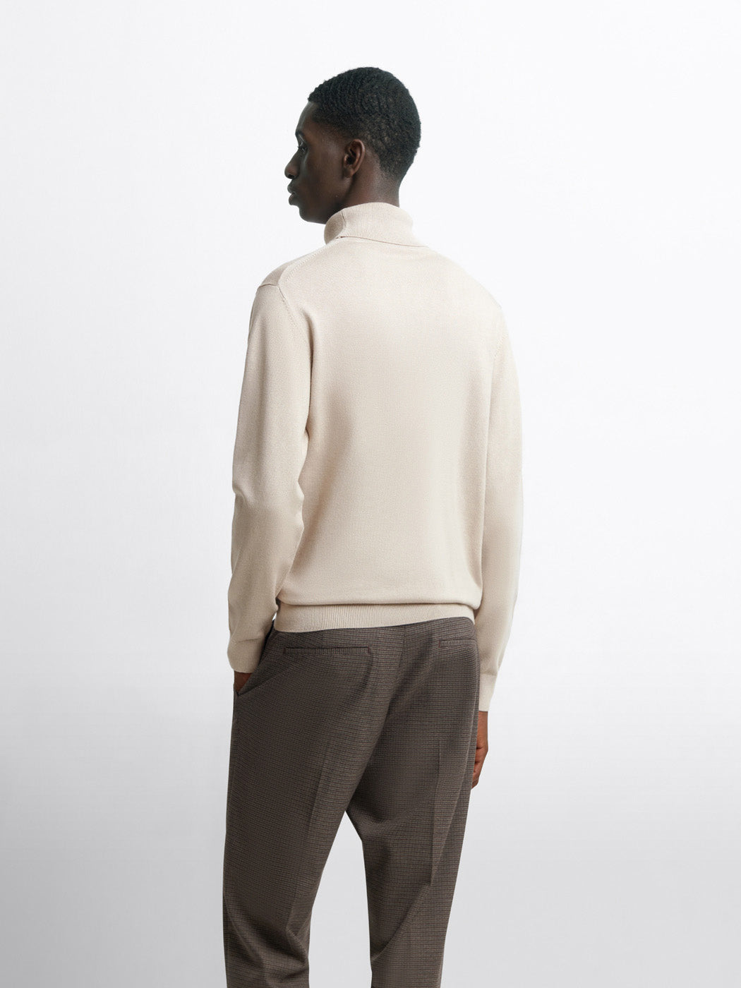 Pull col roulé en jersey - DEVRED 1902