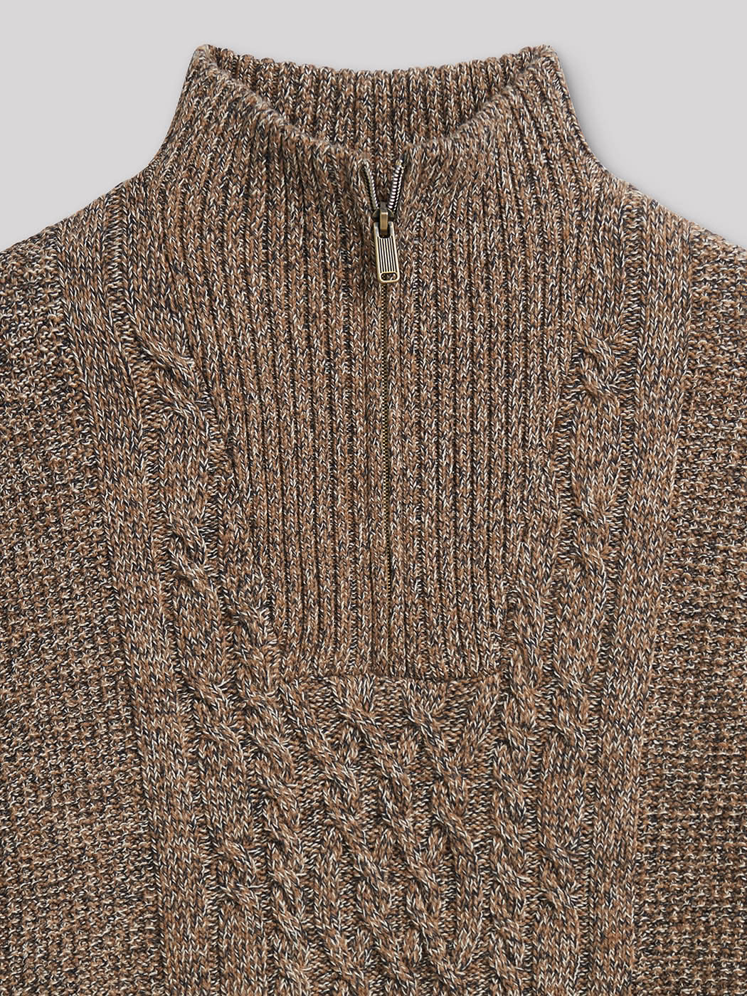 Pull col montant zippé - DEVRED 1902