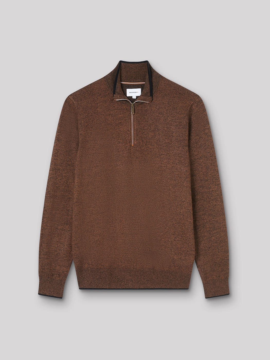 Pull col cheminée zippé - DEVRED 1902