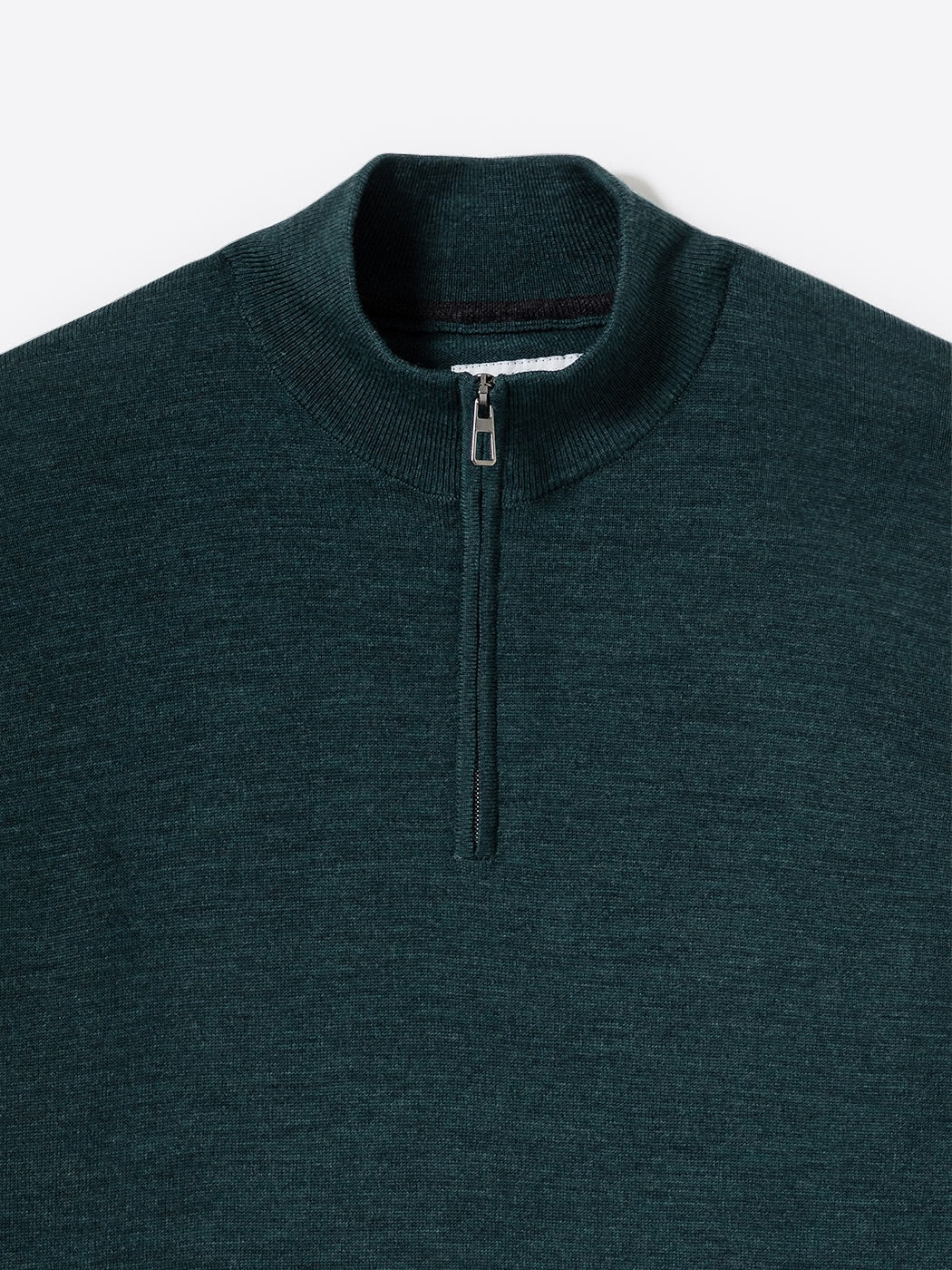 Pull col cheminée zip 100% laine mérinos - DEVRED 1902