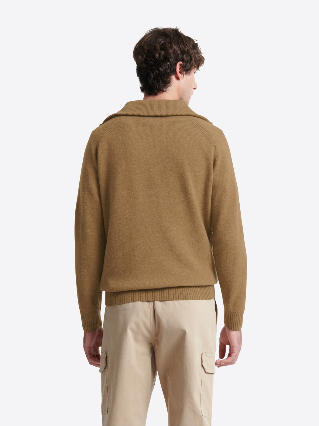Pull col cheminée en laine lambswool - DEVRED 1902